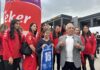 Nilüfer Belediyespor Eker taraftarıyla buluştu