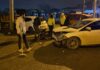 Bursa’nın o ilçesinde 2 otomobil çarpıştı bursa'da 2 otomobil çarpıştı: 2 yaralı