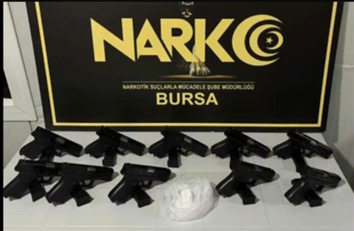 bursa’da 55 gram kokain ele geçirildi; 3 gözaltı