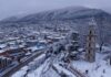 Bursa’da etkili olan kar yağışı, kent merkezini beyaza bürüdü bursa’da etkili olan kar yağışı, kent merkezini beyaza bü