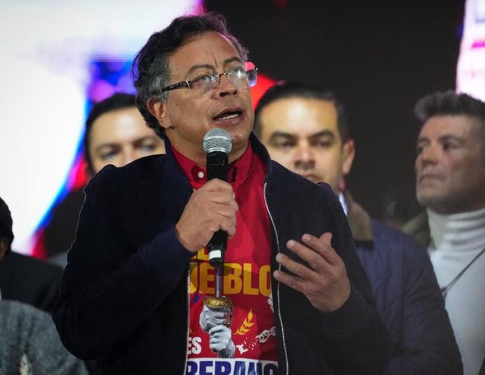 colombia bogota president u.s. sanctions rally