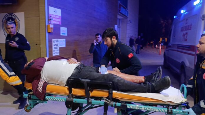 tartıştığı kayınbiraderini bacağından vurdu