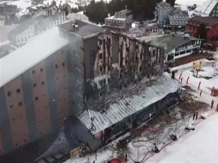 uludağ'daki otel yangınına, şöminede yapılan mangal sonras