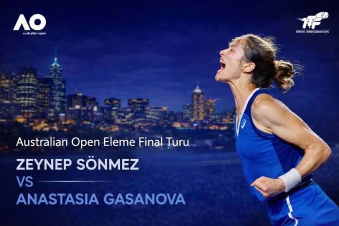 zeynep sönmez australian open'da adını ana tabloya yazdırdı