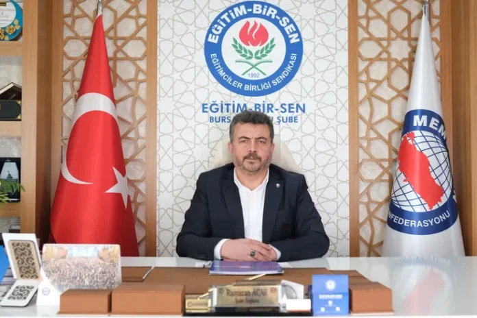 egitim bir sen bursa 1 no lu sube baskani acar egitimde kalite icin sorunlar gecikmeden cozulmeli 1768558769 471 large
