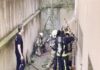 Doğalgaz borusunda çıkan yangın söndürüldü