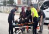 Bursa’da Yolun karşısına geçerken otomobilin çarptığı yaya yaralandı