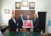 Başkanlık Makamında duygusal buluşma