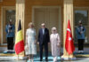Cumhurbaşkanı Recep Tayyip Erdoğan Belçika Kraliçesi Mathilde’yi kabul etti