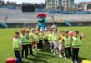 Spor Şenlikleri’nde sıra minik öğrencilerin