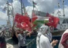 Global Sumud Filosu, Gazze’ye gitmek için Marmaris’ten yola çıktı