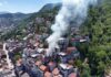 Bursa’da 4 ev alevlere teslim oldu!