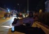 Bursa’da Bir anda kontrolden çıkınca gece yarısı takla attı!