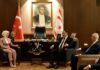 KKTC Cumhuriyet Meclisi Başkanı Öztürkler, Bakan Göktaş’ı kabul etti