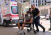 Bursa’da lastiği patlayan cip şarampole uçtu: 3 yaralı
