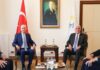 TBMM Başkanı Kurtulmuş, Dervişoğlu ile görüştü