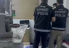 İzmir’de uyuşturucu imalathanesine dönüştürülen depoya operasyon