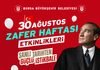 30 Ağustos’ta Büyükşehir’den zafer yürüyüşü ve konser