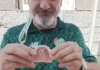 Bursaspor aşkında sınır tanımadı! Dişine bile yeşil-beyaz armayı taşıdı