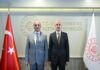 Bakan Uraloğlu, Tacikistan’ın Ankara Büyükelçisi İmomi’yi kabul etti