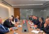 Bakan Bayraktar, Kanada Dışişleri Bakanı Anand ile Görüştü