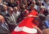 Girne açıklarındaki gemi kazasında hayatını kaybeden uzman çavuş toprağa verildi