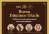 Bursa Düşünce Okulu’na Başvurular Başladı