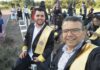 Askerlikten emekliye ayrılınca lise hayalini gerçekleştirip, psikolog oğluna meslektaş oldu