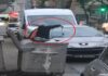 Tartıştığı kocasının otomobiline çekiçle zarar verdi
