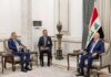 Bakan Fidan, Irak Cumhurbaşkanı Amedi tarafından kabul edildi