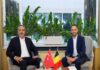 Bakan Fidan, Belçikalı Mevkidaşı Prevot ile Görüştü