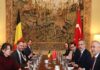 Bakan Fidan, Belçikalı Mevkidaşı Prevot ile Görüştü
