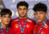Büyükşehir Belediyesporlu güreşçilerden 3 madalya