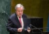 Birleşmiş Milletler Genel Sekreteri Guterres, Pakistan’da