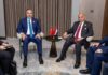 Dışişleri Bakanı Fidan, Iraklı mevkidaşı Hüseyin ile bir araya geldi