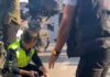 Özel halk otobüsünün çarptığı yaya yaralandı